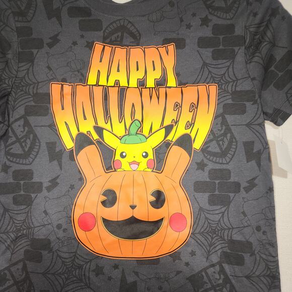 Pokémon ''Happy Halloween!'' Pikachu boys medium shirt - Picture 2 of 6